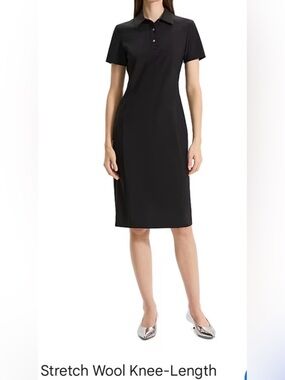 Theory Wool polo Dress